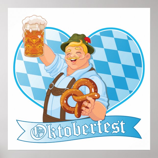 Poster Fête de l'Oktoberfest (Devant)