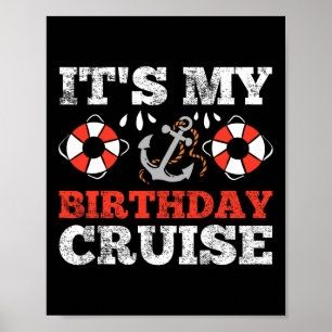 Poster Fête de navigation de croisière