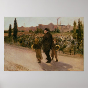 Poster Fête de toutes les âmes, c.1882