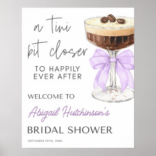 Poster Fête des mariées Bow Espresso Martini - 16x20