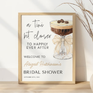 Poster Fête des mariées Bow Espresso Martini - 16x20