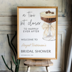 Poster Fête des mariées Bow Espresso Martini - 18x24