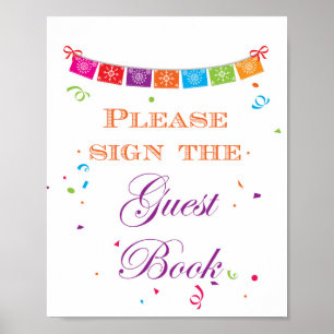 Poster Fête des mariées Fiesta - Jeu 8 x 10