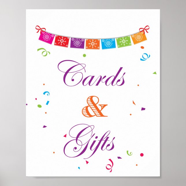 Poster Fête des mariées Fiesta - Jeu 8 x 10 (Devant)