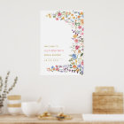 Fête des mariées Fleur sauvage de printemps coloré