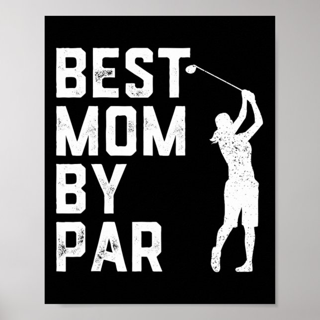 Poster Fête des Mères Meilleure maman Par Chemise Funny G (Devant)