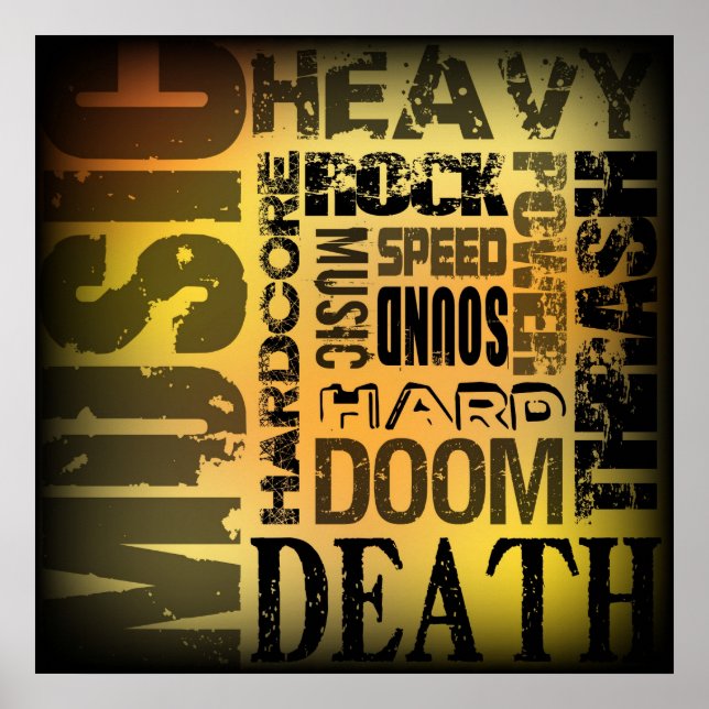 Poster Fête des métaux lourds (Devant)