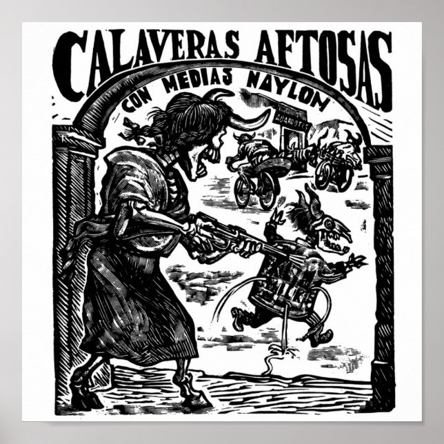 Poster Fête des Morts, Mexique. Vers 1947. (Devant)