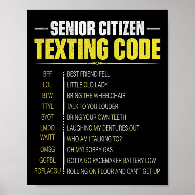 Poster Fête des pères du Code de Textes pour Gran (Devant)