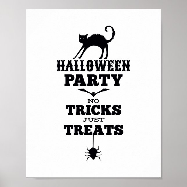Poster Fête d'Halloween (Devant)