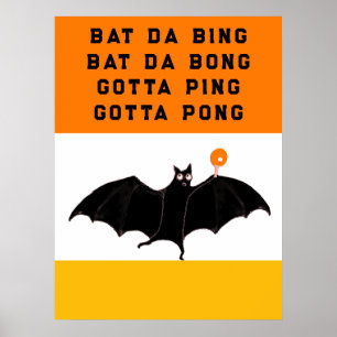 Poster Fête d'Halloween au bureau