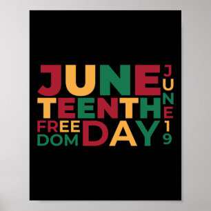 Poster Fête du 11 juin - Jour de la Liberté du 11 juin