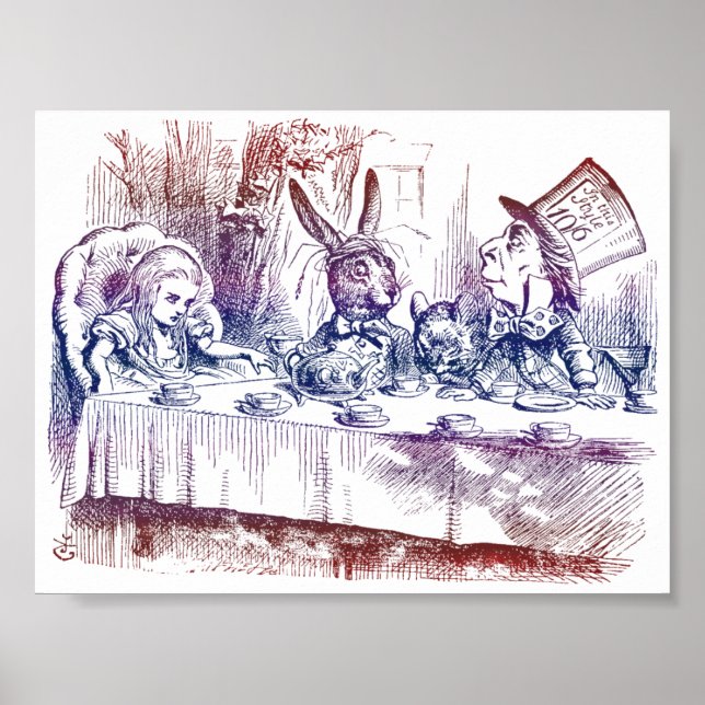 Poster : Fête du thé de la haine (Devant)