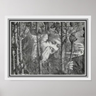 Poster "Fetes De Ceres" par Lucien Levy Dhurmer 12 x 16