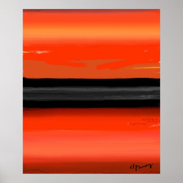 POSTER "FEU" (Devant)