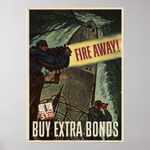 Poster Feu ! Acheter des obligations de guerre supplément