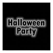 Feu blanc de la fête d'Halloween