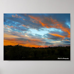 Poster Feu dans le ciel