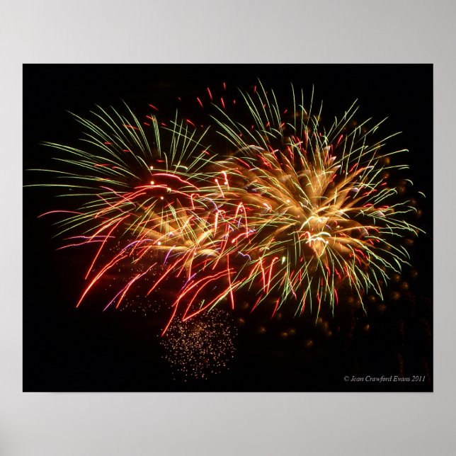 Poster Feu d'artifice 2 (Devant)