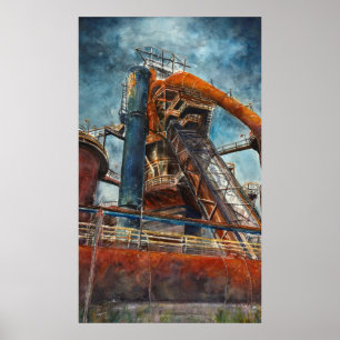 Poster Feu de flamme
