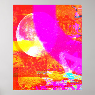 Poster Feu de lune