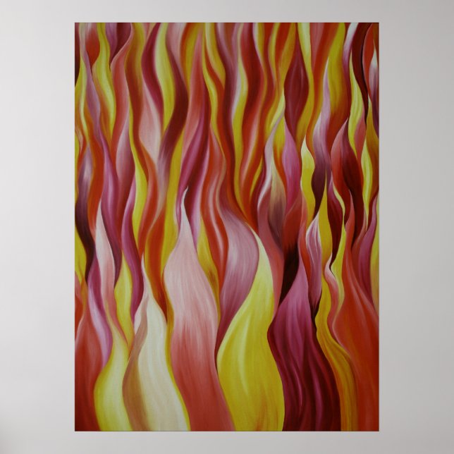 Poster feu d'élément (Devant)