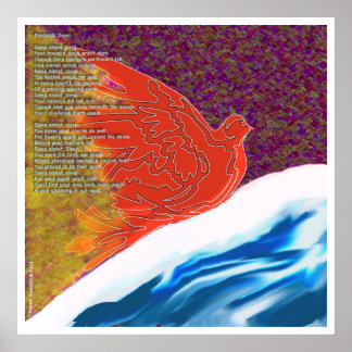 Poster Feu d'oiseaux