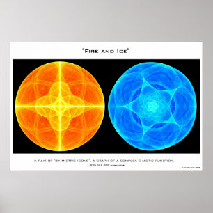 Poster Feu et glace