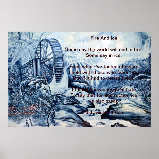 Poster Feu Et Glace Sur La Chine (Devant)