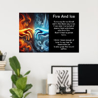 Feu et glace : une touche
