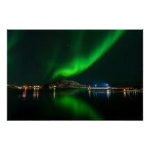 Feu-or sur les Lofoten de Norvège