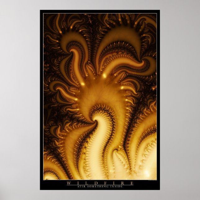 Poster Feu sauvage (Devant)