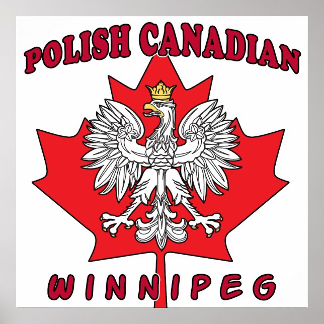 Poster Feuille canadienne polonaise de Winnipeg (Devant)