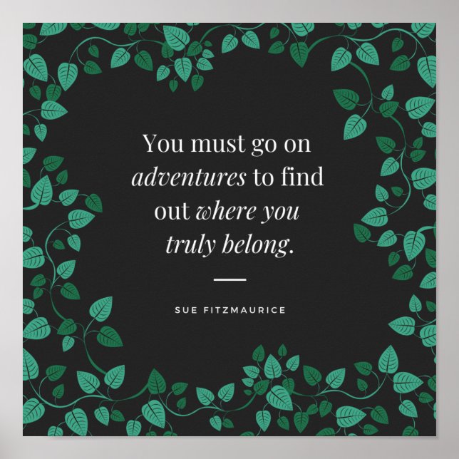 Poster Feuille d'aventure (Devant)