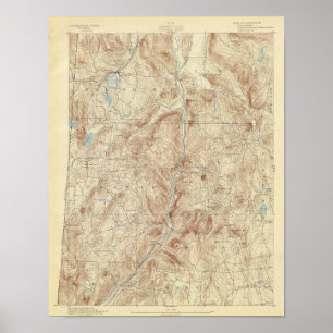 Poster Feuille de 8 les Cornouailles