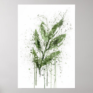 Poster Feuille de frêne