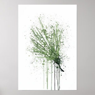 Poster Feuille de ventilateur