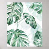 Feuille fractionnée de palme tropicale