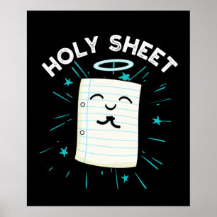 Poster Feuille Saint Funky Halo Papier Pun Dark BG