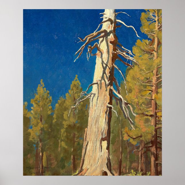 Poster Feuille tombée par Maynard Dixon (Devant)