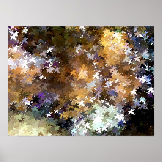 POSTER FEUILLES D'AUTOMNE (Devant)