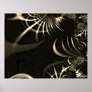 Poster Feuilles d'herbe sèche ou d'épines tordues ? Coule