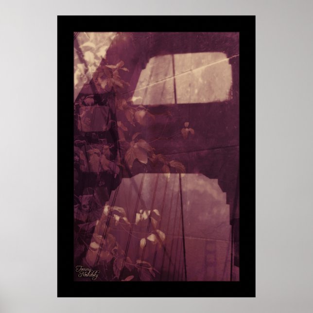 Poster feuilles du pont (Devant)