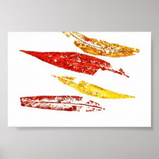 Poster Feuilles Nature Imprimer Mini-Poster