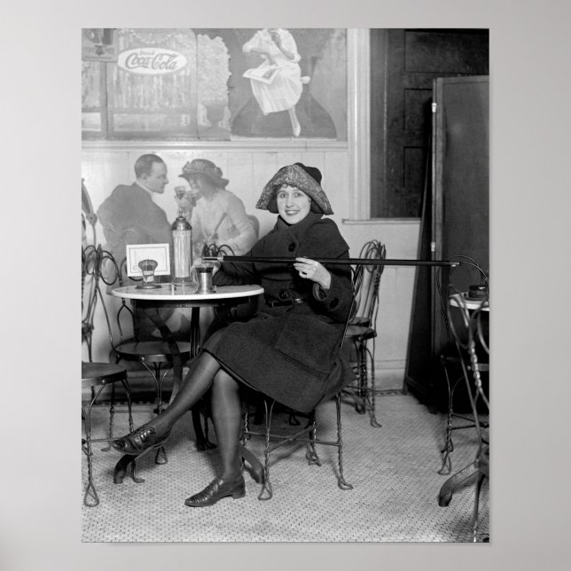 Poster Feutre avec boîte cachée - Interdiction - 1920 (Devant)