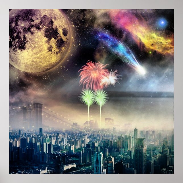 Poster Feux (Devant)