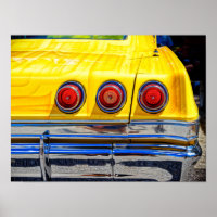 Feux arrière colorés