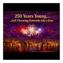 Feux d'artifice patriotiques de luxe sur impressio