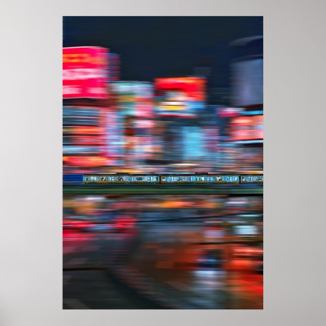 Poster Feux de néon de l'affiche Kabukicho(2L) (Devant)