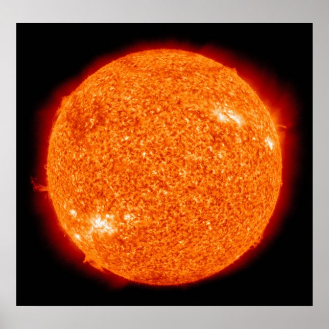 Poster Feux orange du soleil (Devant)